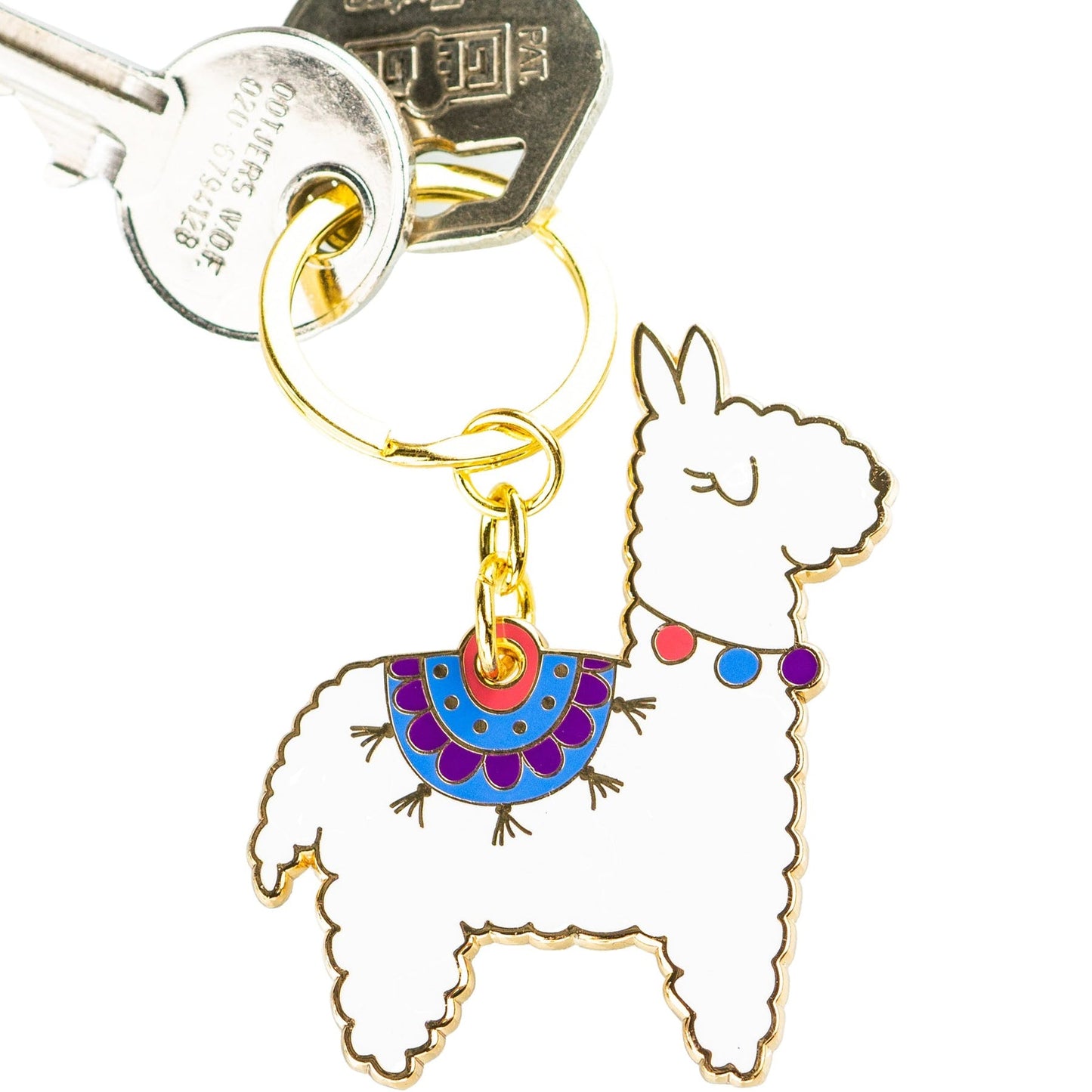 Alpaca keychain