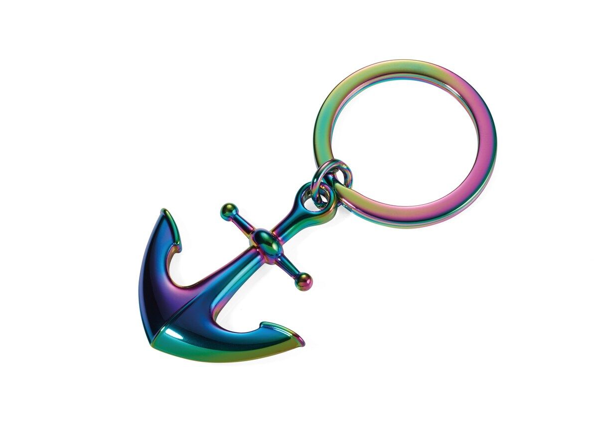 Anodized anchor key door