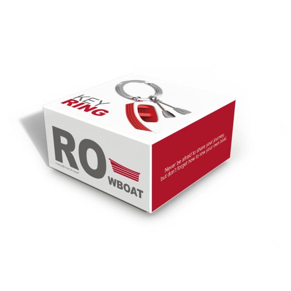 porte cles barque rouge metalmorphose 