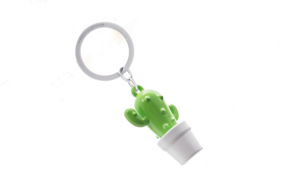 Regalo de diseño – porte cles cactus vert metalmorphose 
