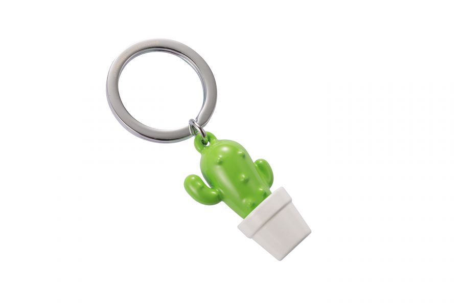 Regalo de diseño – porte cles cactus vert metalmorphose 