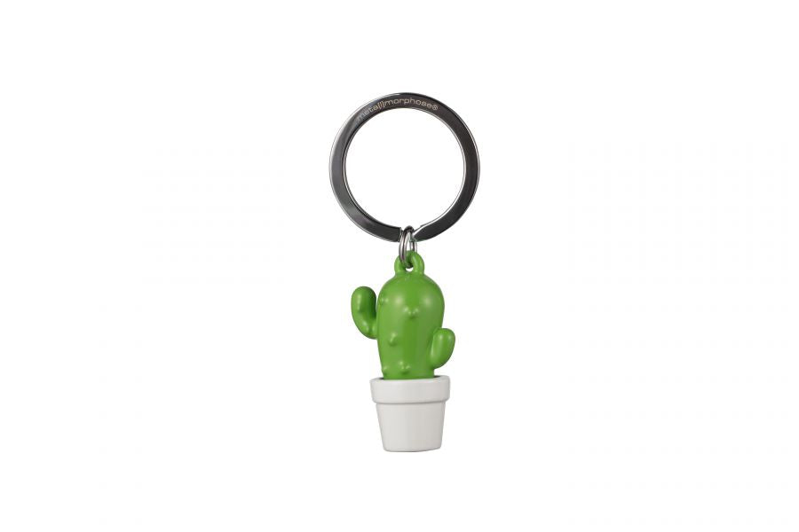 Regalo de diseño – porte cles cactus vert metalmorphose 