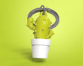Regalo de diseño – porte cles cactus vert metalmorphose MTM104 01 5404006038626