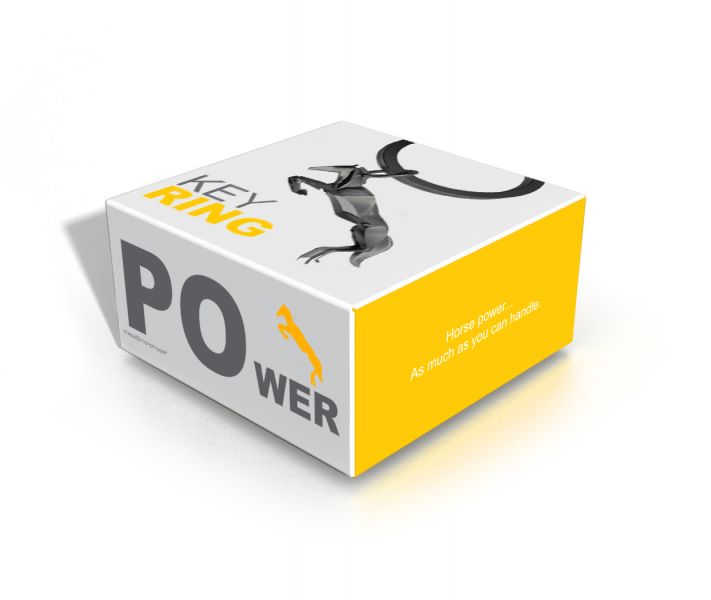 Oggetto regalo di design – porte cles cheval metalmorphose 