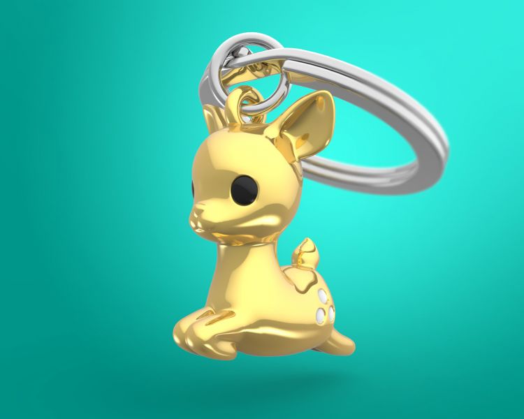 Oggetto regalo di design – porte cles faon dore metalmorphose MTM191 01 5404006042227