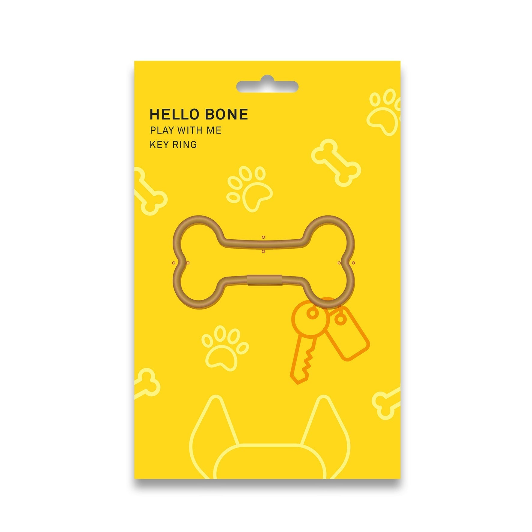 Oggetto regalo di design – porte cles hello bone os donkey 