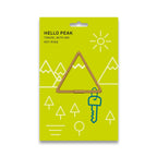 Design-lahja – porte cles hello peak montagne donkey 