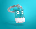 porte cles hibou turquoise metalmorphose MTM064 05 5404006034505