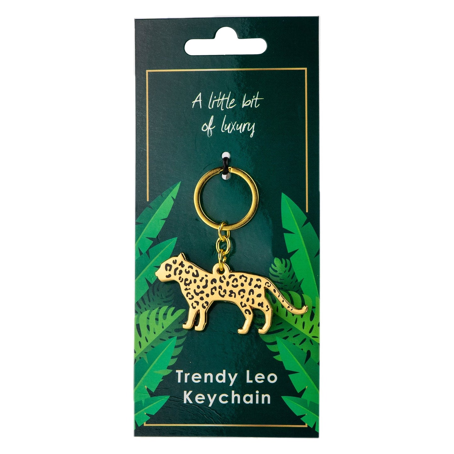 Leopard keychain