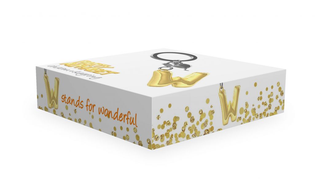 Designcadeau – porte cles alphabet ballon gonflable metalmorphose MTM10R 5404006044238