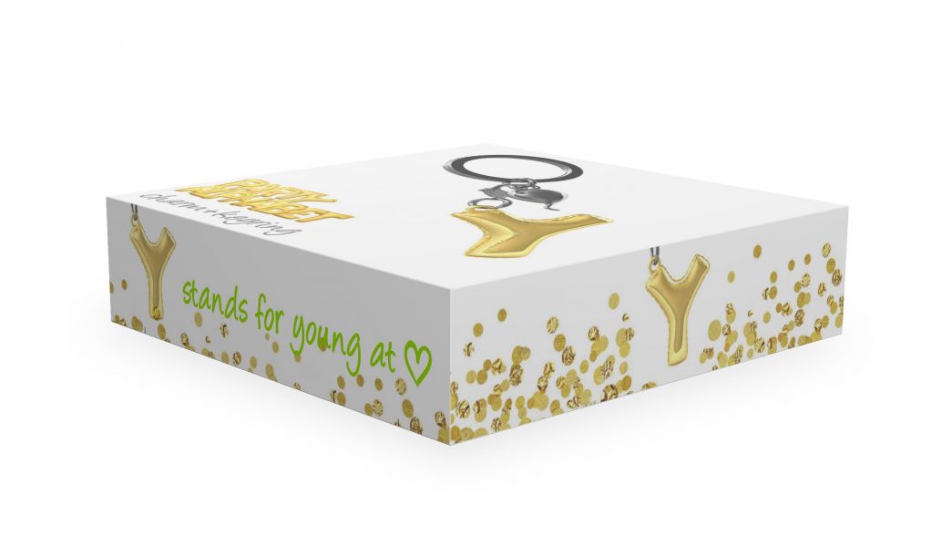 Designcadeau – porte cles alphabet ballon gonflable metalmorphose MTM10J 5404006044153