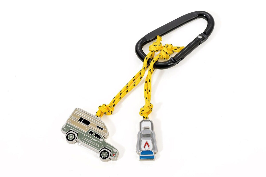 Designcadeau – porte cles mousqueton camping troika KR21 06/BK 4024023270666