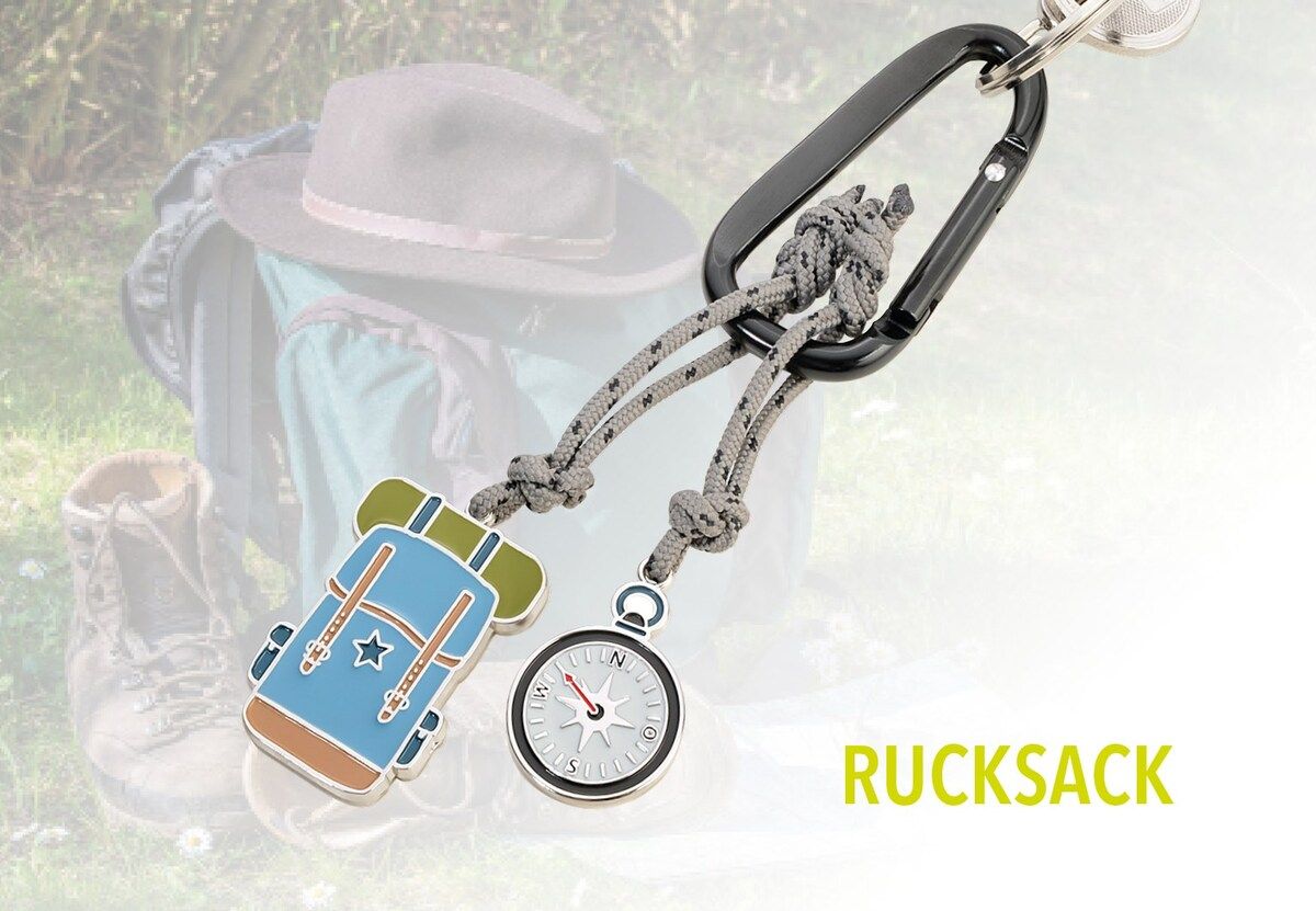 Porte-clés Mousqueton Randonnée – détail 3
