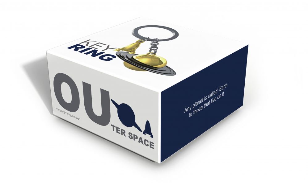 Oggetto regalo di design – porte cles planete metalmorphose 