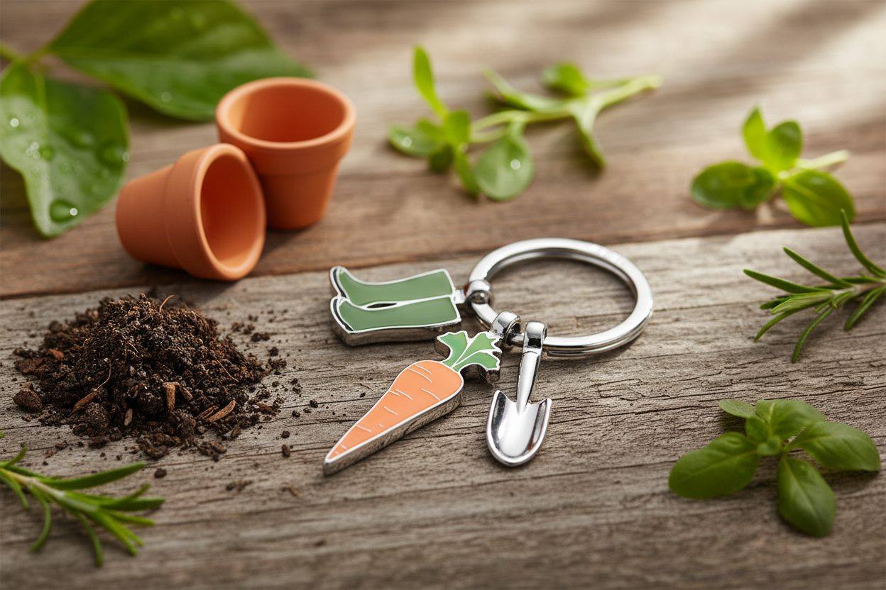Porte-clés Potager GARDEN LOVE – détail 2