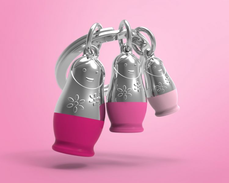 Oggetto regalo di design – porte cles poupee russe metalmorphose MTM087 01 5404006038701