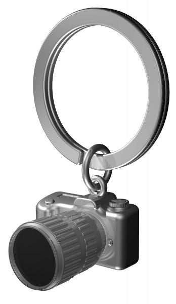 porte cles appareil photo reflex metalmorphose 