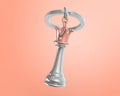 Porte clés Reine des Echecs Meta[l]morphose | Boutique d'objets cadeaux designs kokochao.com