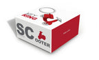 porte cles scooter retro rouge metalmorphose 