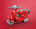 porte cles scooter retro rouge metalmorphose MTM933 01 5404006033669