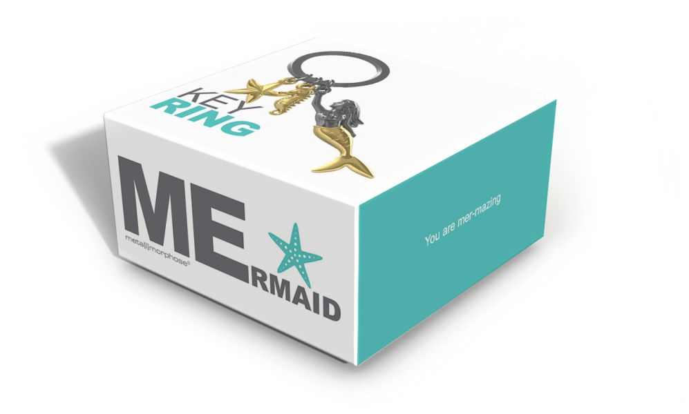 Regalo de diseño – porte cles sirene metalmorphose 