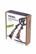 Designcadeau – porte cl s mousqueton suricates eddie manni troika 