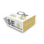 porte cles tortue de mer doree metalmorphose 