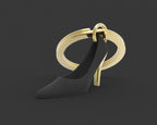 Oggetto regalo di design – porte cles talon noir metalmorphose MTM977 01 5404006033294