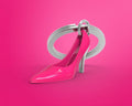 porte cles talon rose metalmorphose MTM977 02 5404006033300