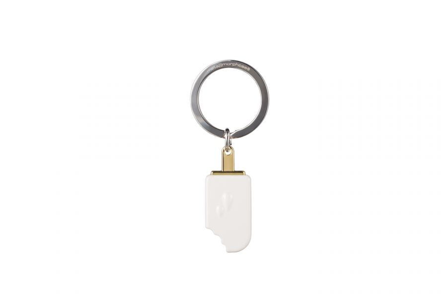 porte cles glace vanille metalmorphose 