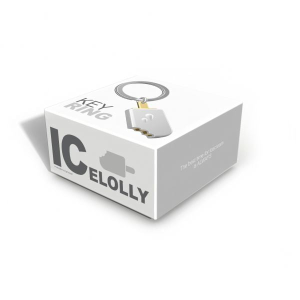 porte cles glace vanille metalmorphose 