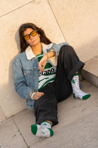 Chaussettes Sporting CP « Extérieur 25/26 » – Blanc - Chulé