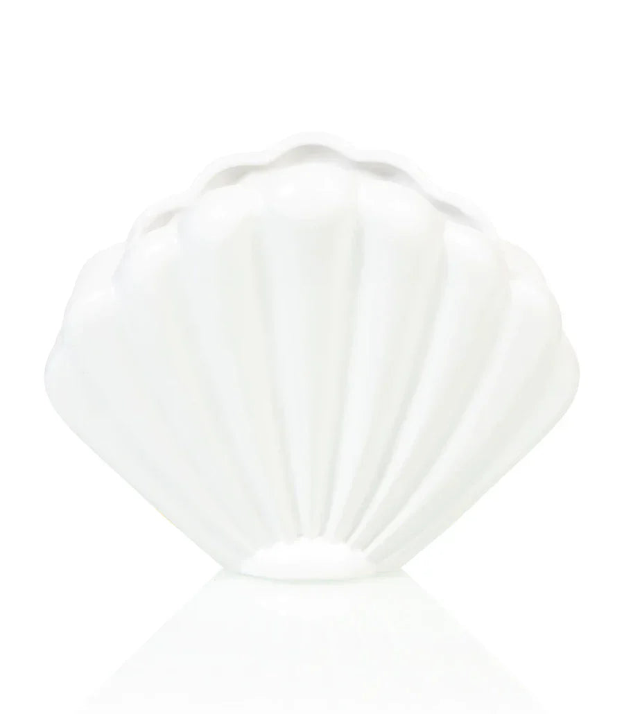 pot coquillage blanc 
