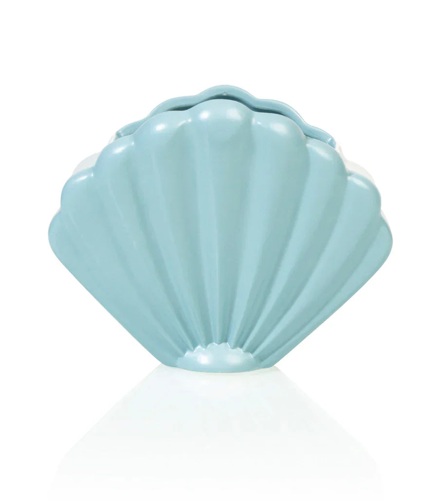 Oggetto regalo di design – pot coquillage bleu bitten 