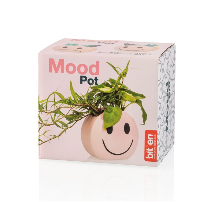 Pot de fleur Humeur Rose Bitten – Cache-pot original
