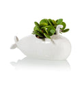 Pot de fleur Sous-marin Blanc Bitten – Cache-pot original