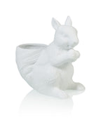 pot de fleur ecureuil bitten 