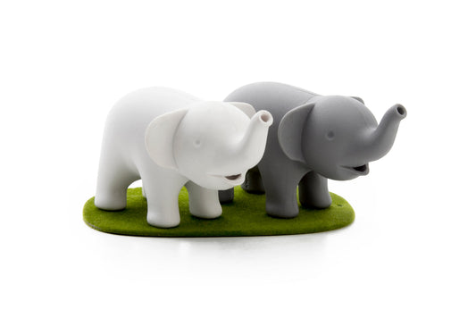 Sel et Poivre Eléphants Qualy | Boutique d'objets cadeaux designs 