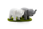 Oggetto regalo di design – Sel et Poivre Eléphants Qualy | Boutique d'objets cadeaux designs 