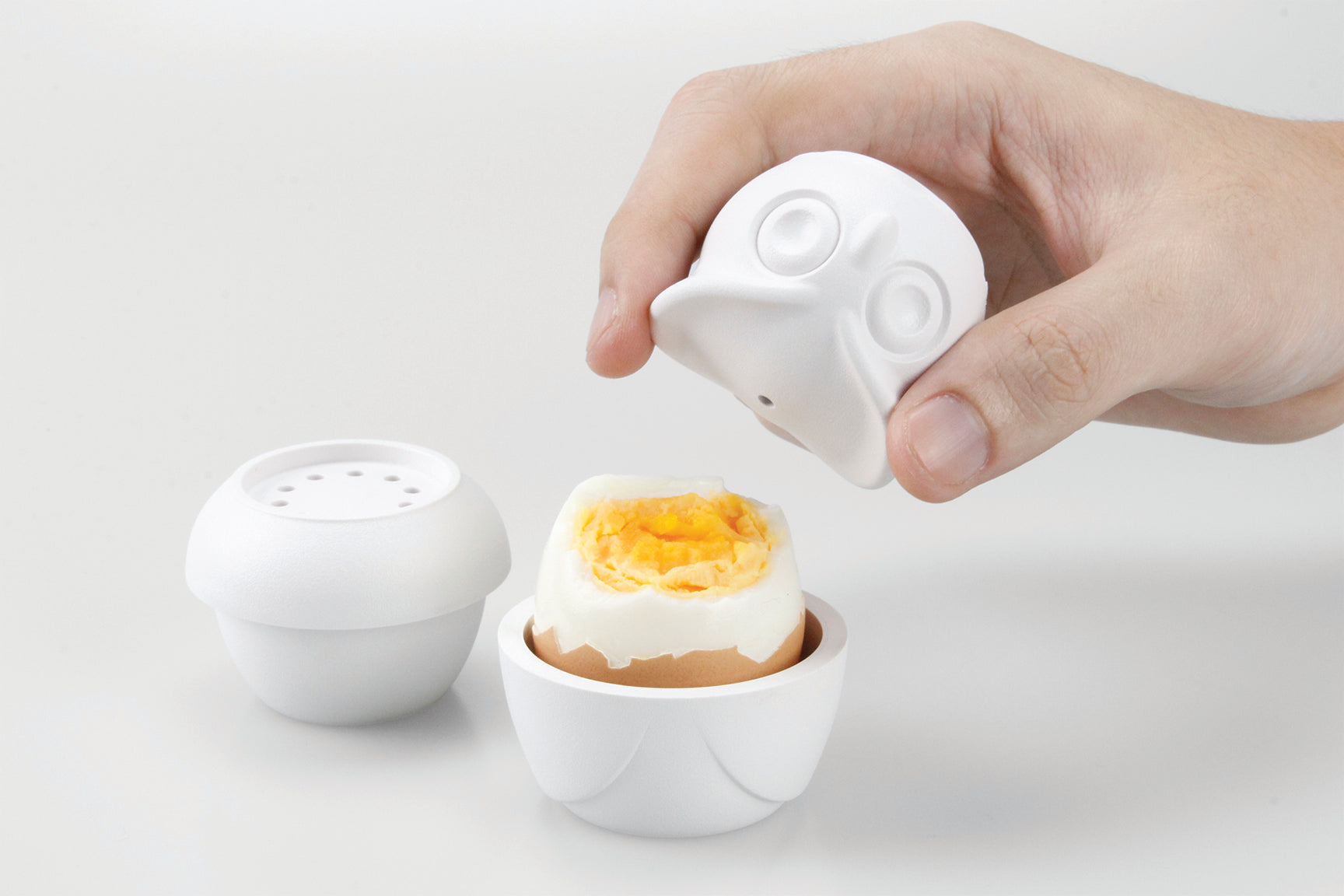 Regalo de diseño – Coquetier Hibou Qualy | Boutique d'objets cadeaux designs kokochao.com