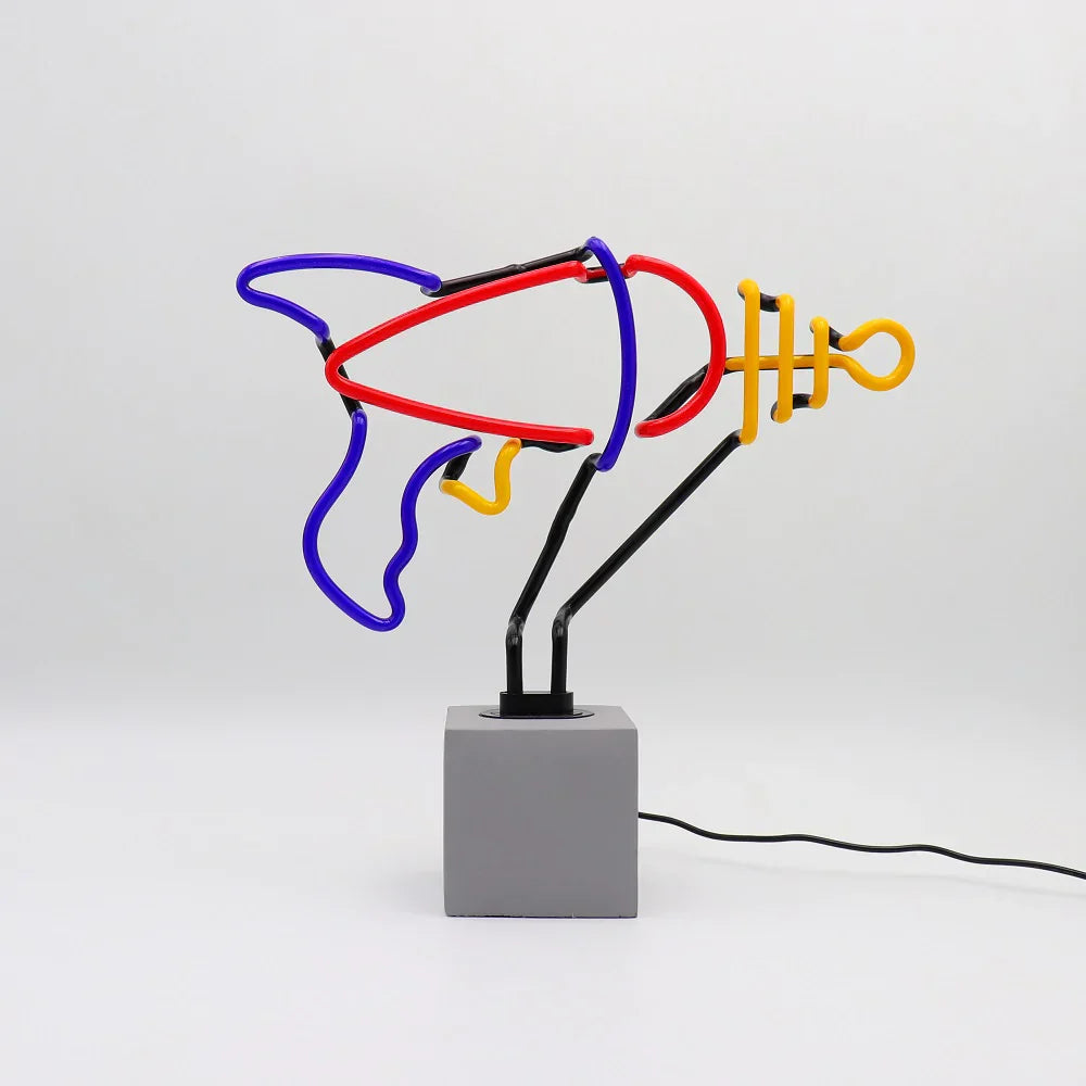 lampe neon pistolet laser locomocean 