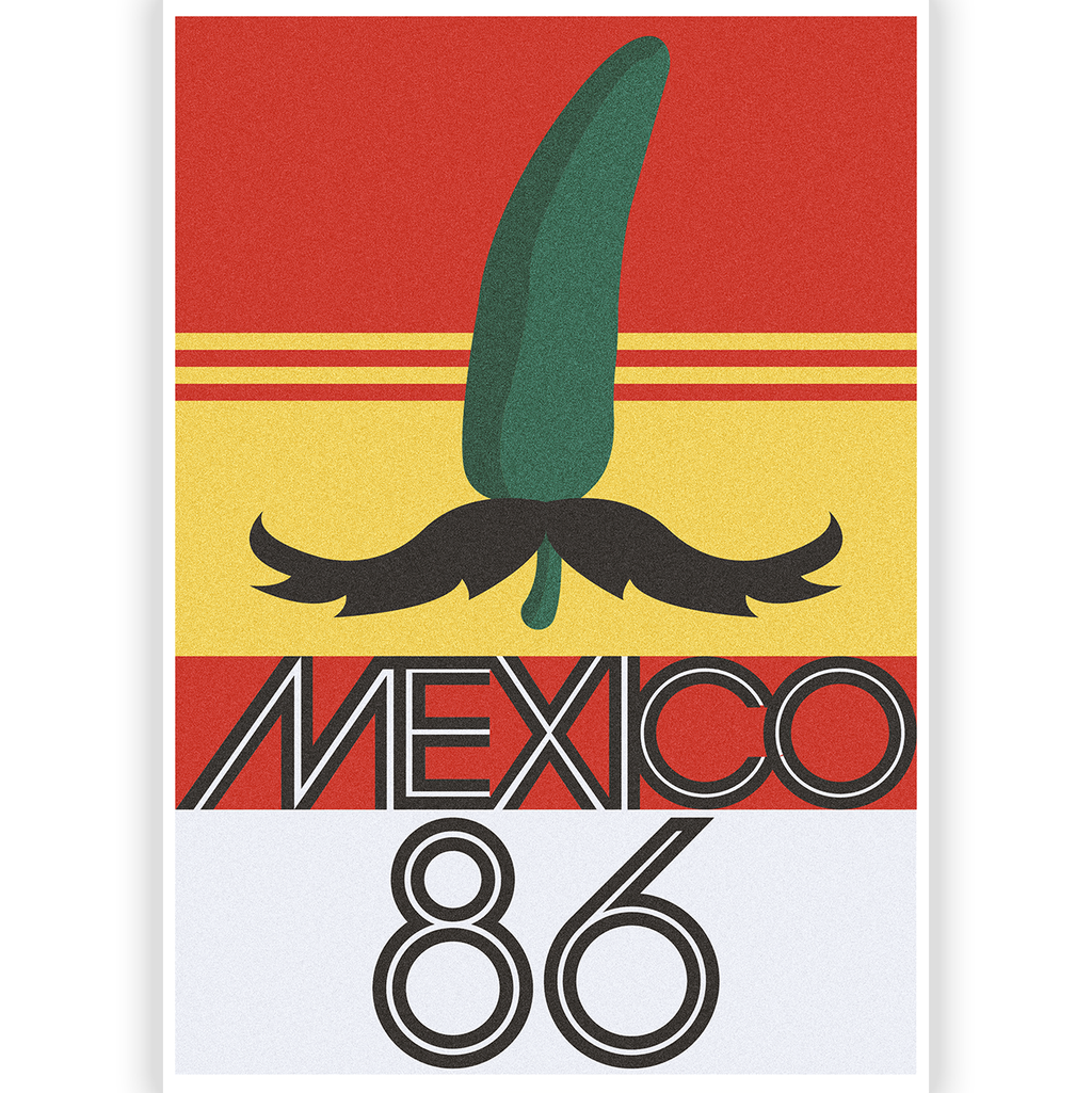 Chaussettes Football « Mexique 1986 » - Chulé