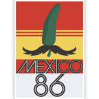 Chaussettes Football « Mexique 1986 » - Chulé