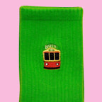 Chaussettes Brodées S-Bahn de Berlin