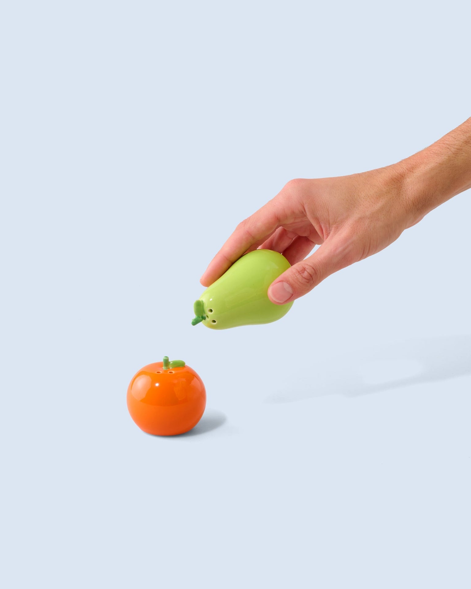 Salière et poivrière Orange Poire – vue 3