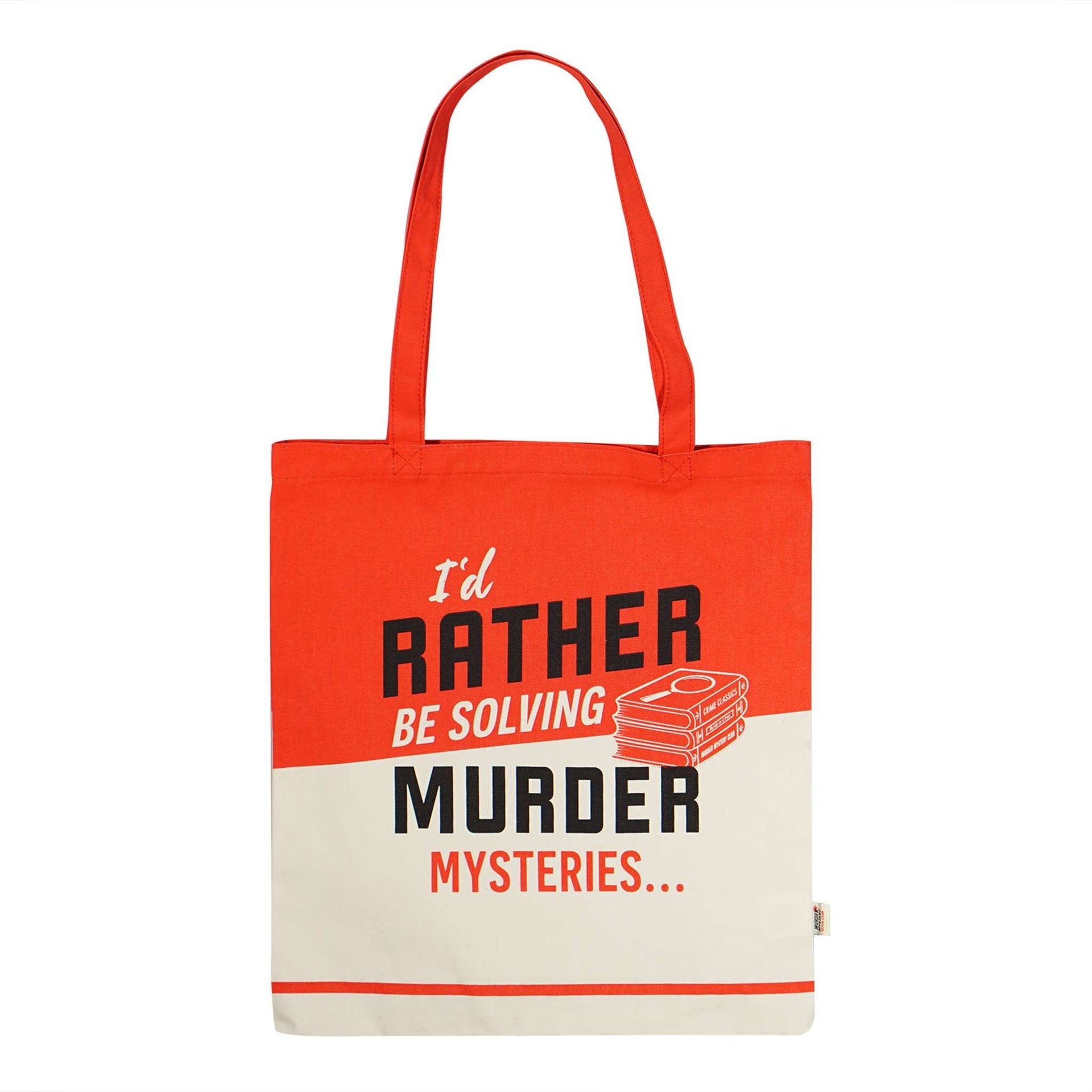 Tragetasche "Murder Mystery Book Club"