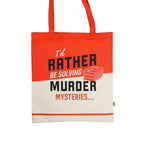 Tragetasche "Murder Mystery Book Club"