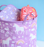 Panier de rangement - Unicorn Dreams – vue 4 – A Little Lovely Company