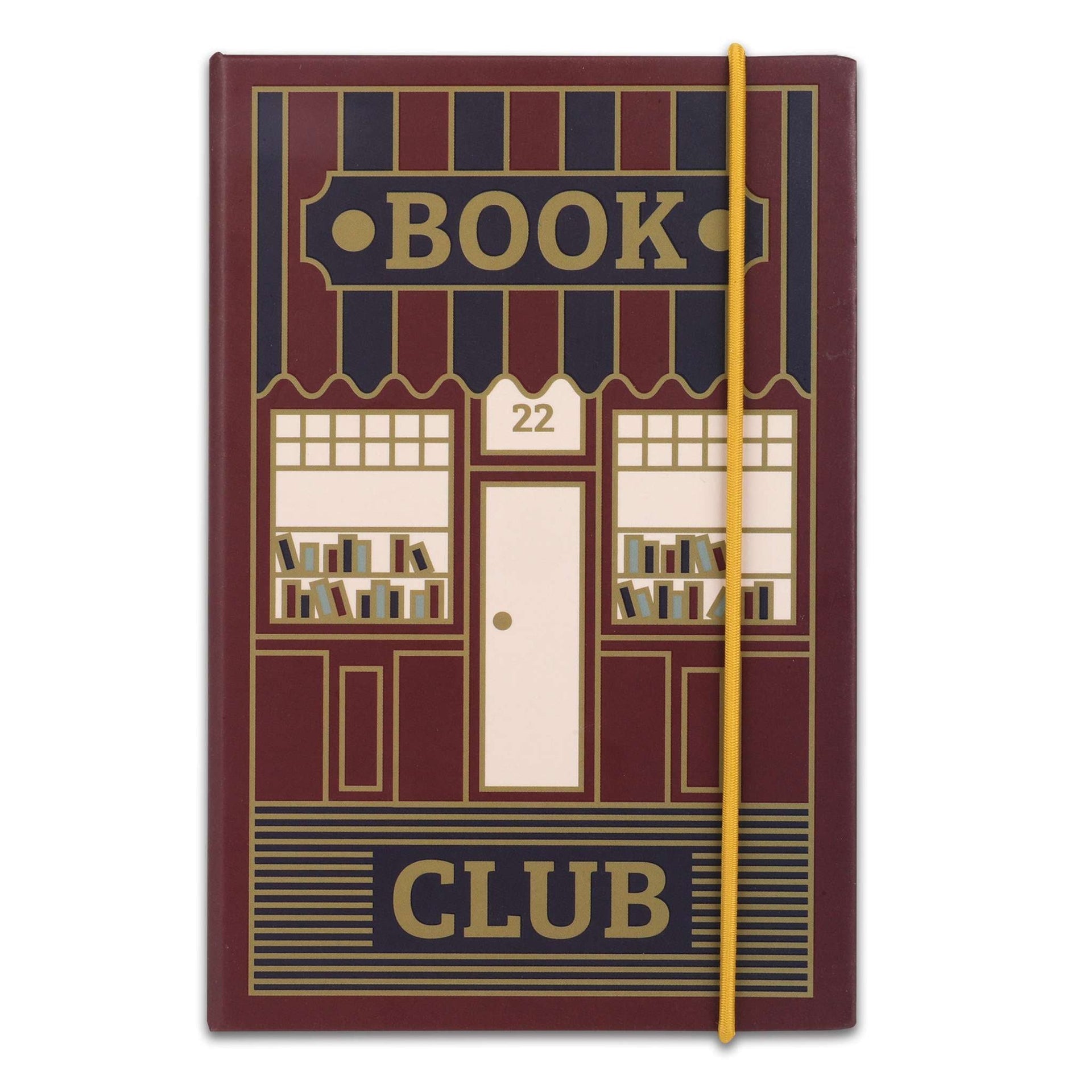 Carnet de critiques de livres A6 - Book Club