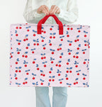 Grand sac de rangement XL - Cerises – vue 2 – A Little Lovely Company